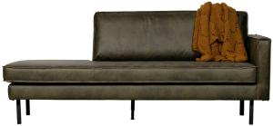 Daybed Rodeo Rechts - Leder Army