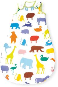 Pinolino 'Happy Zoo' Schlafsack, Sommer, 90 cm