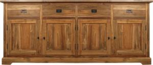 HSM Sideboard 'Natural Wood', Teak, 4-Türen
