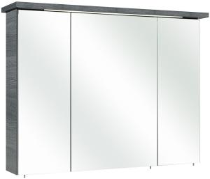 Spiegelschrank >Abelica II< in Graphit Struktur - 80x72x20cm (BxHxT)