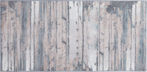 Teppich beige-grau 80 x 150 cm DALLICA