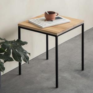 Cube Table Eichenholz /Gestell Schwarz