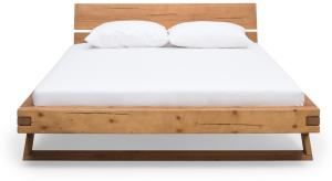 SalesFever Bett Balkenbett 180 x 200 cm Fichtenholz natur