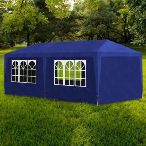 vidaXL Partyzelt 3x6 m Blau 90337