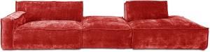 Polsterecke SANSIBAR RANTUM (BHT 378x79x110 cm) BHT 378x79x110 cm orange Ecksofa Wohnlandschaft Eckcouch