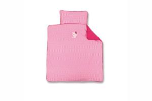 Baby Boum 'Kitty' Bettbezug-Set 80 x 80 cm, fuchsia pink