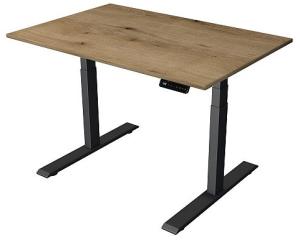 Kerkmann Schreibtisch Steh und Sitztisch MOVE 2 (B) 120 x (T) 80 cm Eiche