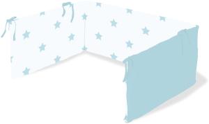 Pinolino 'Sternchen' Nestchen für Kinderbetten hellblau