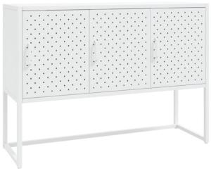 vidaXL Sideboard Weiß 105x35x75 cm Stahl