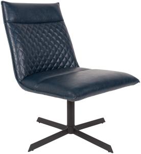 'Vintage' Lounger Chair, blau
