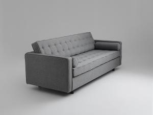 3-Sitzer Sofa 'Topic', grau