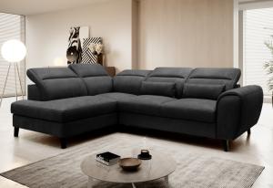 Ecksofa BLUM, 255x83-100x201, nube 06, links