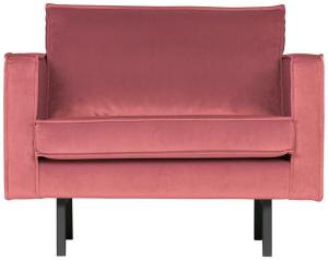 BEPUREHOME Rodeo Sessel Samt Pink