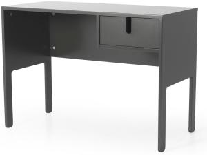 'Colour' Schreibtisch mit Schublade, Grau, 75 x 105 x 50 cm