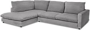 Polsterecke SANSIBAR DAGEBÜLL (BB 228x321 cm) BB 228x321 cm grau Ecksofa Wohnlandschaft Eckcouch