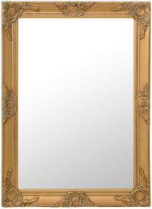 vidaXL Wandspiegel im Barock-Stil 60 x 80 cm Golden