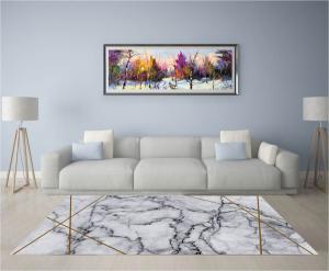 HOME DELUXE Teppich Marmori - 160 x 230 cm