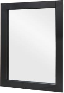 Wandspiegel HWC-L86, Badezimmer Badspiegel Spiegel Badmöbel, MVG-zertifiziert 72x52cm ~ schwarz