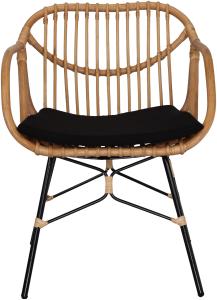 Rattan Clubsessel Retro Style