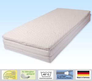 Doctor Sleep 'meditopper' Matratzentopper 140 x 190 cm, H3 (RG 55), Kernhöhe 5 cm, Bezug: Medicott® Glatt