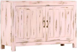 Sideboard Hellrosa 110×35×70 cm Massivholz Mango