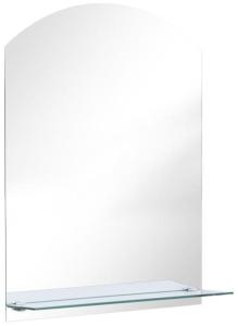 vidaXL Wandspiegel mit Regal 50×70 cm Hartglas [249432]