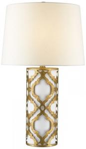 Elstead Lighting Arabella 1-Light Tischleuchte Gold 1-flammig E27 70cm