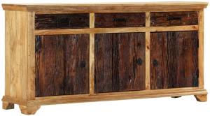Sideboard 150×40×76 cm Massivholz Mango