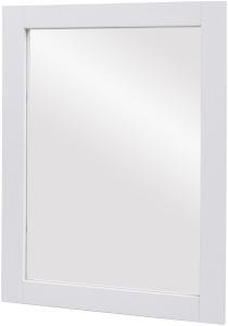 Wandspiegel HWC-L86, Badezimmer Badspiegel Spiegel Badmöbel, MVG-zertifiziert 72x52cm ~ weiß