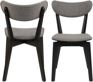 2x Roxby Esszimmerstuhl Küchenstuhl Stuhl Set Samt Polsterstuhl Stühle Esszimmer