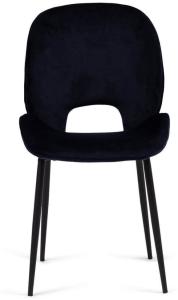 Rivièra Maison Esszimmerstuhl Mr. Beekman Dining Chair velvet III indigo