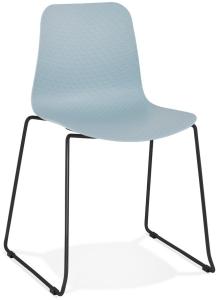 Kokoon Design Stuhl Bee Blau und Schwarz