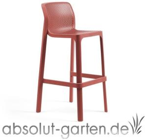 Barstuhl - Net - Rot