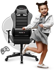 HUZARO Gaming-Stuhl f¸r Kinder RANGER 6.0 Grey Mesh