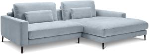 Polsterecke SANSIBAR RÖMÖ (BB 272x190 cm) BB 272x190 cm blau Ecksofa Wohnlandschaft Eckcouch