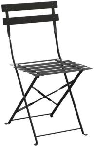 Bolero Stahl Stühle schwarz (2er Pack)