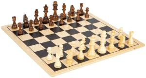 Legler Small Foot Schach und Dame XL, Spielzeug, ab 6 Jahre, 11784