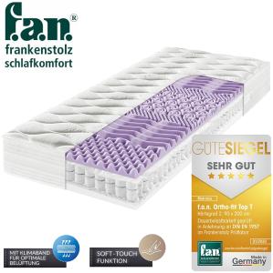 f. a. n. Ortho Fit Top T Tonnentaschenfederkernmatratze 120x200 cm, H2