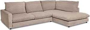 Polsterecke SANSIBAR DAGEBÜLL (BB 321x228 cm) BB 321x228 cm braun Ecksofa Wohnlandschaft Eckcouch