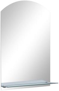 vidaXL Wandspiegel mit Regal 40×60 cm Hartglas [249431]