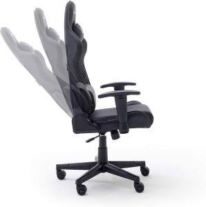 Robas Lund DX Racer P188 Gaming Stuhl Bürostuhl Schreibtischstuhl mit Wippfunktion Höhenverstellbarer Drehstuhl PC Stuhl Ergonomischer Chefsessel