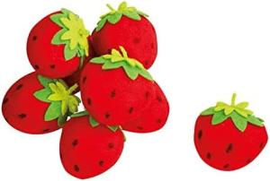 small foot design Filz-Erdbeeren