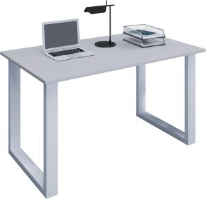 VCM Schreibtisch Lona 110x50 U-Fußgestell Weiß