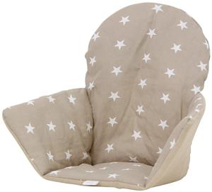 Polini Kids Sitzkissen Sitzeinlage für Ikea Antilop Stars macchiato