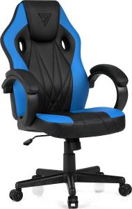 SENSE7 Prism black and blue armchair