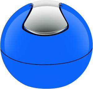 Spirella 'Bowl' Abfalleimer, blau, 1 Liter
