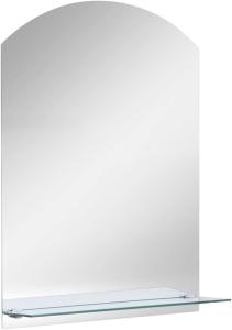 vidaXL Wandspiegel mit Regal 30×50 cm Hartglas [249435]