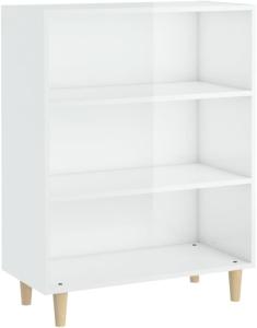 Sideboard Hochglanz-Weiß 69,5x32,5x90 cm Holzwerkstoff [812246]