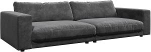Big-Sofa Cubico 290x120 cm Strukturstoff Grau