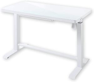 'Lift4home' Schreibtisch, weiß, 120 x 72-120 x 60 cm